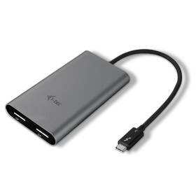 Redukce i-tec Thunderbolt 3/2x DisplayPort 4K 
