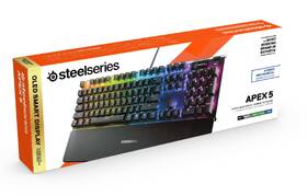 Klávesnice SteelSeries Apex 5 US černá

 obrázek produktu 7 z 7