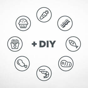 Fritéza horkovzdušná Concept FR2500 
