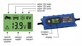 Nabíječka autobaterií Compass 6/12V, 120 Ah 07146 
