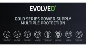 Zdroj Evolveo G1200 Black 1200W 80+ Gold, ATX 3.1 černý

 obrázek produktu 11 z 15
