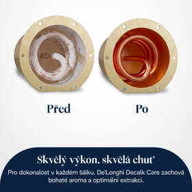 Odvápňovač pro espressa De'Longhi DLSC 200 Decalk Care 2 x 100 ml 

 obrázek produktu 3 z 3