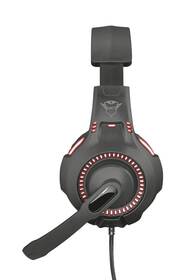 Headset Trust GXT 407 Ravu Illuminated černý

 obrázek produktu 4 z 8