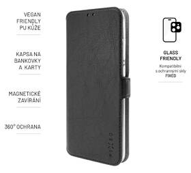 Pouzdro na mobil flipové FIXED Topic na Motorola Moto E32 černé

 obrázek produktu 2 z 3