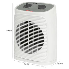 Teplovzdušný ventilátor Clatronic HL 3800 bílý

 obrázek produktu 6 z 6