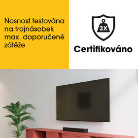 Držák TV Vogel’s MA2030 polohovatelný, pro úhlopříčky 19" až 40", nosnost 15 kg 
