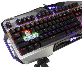 Klávesnice E-Blue Mazer Mechanical 729, US černá/stříbrná

 obrázek produktu 5 z 8