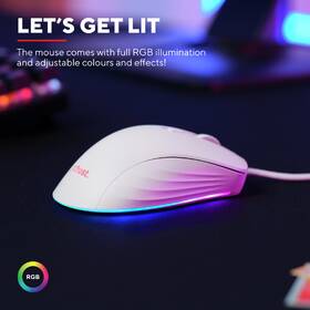 Myš Trust GXT 924 YBAR+ bílá

 obrázek produktu 7 z 9
