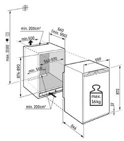 Chladnička Liebherr IRd 3901 bílá barva

