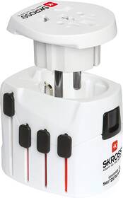 Cestovní adaptér SKROSS World, vč. adaptéru pro ostatní vidlice, univerzální bílý

 obrázek produktu 1 z 9