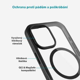Kryt na mobil Epico Hero Pro Mag+ na Apple iPhone 17 černý/průhledný

 obrázek produktu 3 z 5