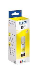 Inkoustová náplň Epson 106 EcoTank, 70 ml žlutá

 obrázek produktu 1 z 2
