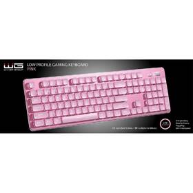 Klávesnice WG Low Profile, CZ/SK růžová

 obrázek produktu 1 z 1