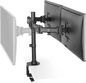 Držák STELL SOS 1020, dual, na monitor, pro úhlopříčky 13" až 27", nosnost 8 kg černý

 obrázek produktu 8 z 14