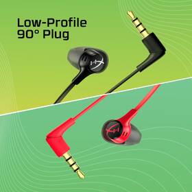 Headset HyperX Cloud Earbuds II červená barva
