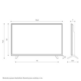 Televize TCL 55P7K 

