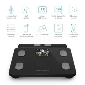 Osobní váha TrueLife FitScale W8 BT Black černá

 obrázek produktu 16 z 23