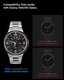 Tvrzené sklo Spigen tR EZ Fit na Samsung Galaxy Watch 8 Classic (46mm) (2 ks) průhledné

 obrázek produktu 4 z 9