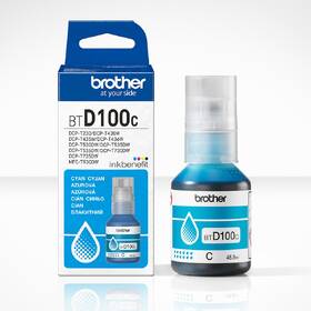 Inkoustová náplň Brother BTD100C, 5000 stran azurová

 obrázek produktu 1 z 3