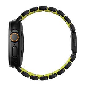Řemínek NOMAD Stratos Titanium FKM na Apple Watch 45/46/49 mm černý/žlutý

 obrázek produktu 3 z 12
