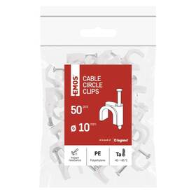 Kabelový klip EMOS 10MM, 50KS bílý

 obrázek produktu 6 z 9