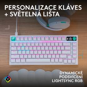 Klávesnice Logitech G316 X 75 - US INT'L layout bílá

 obrázek produktu 12 z 16