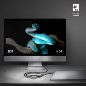 Redukce Axagon USB-C / HDMI 2.0a, 25cm, 4K/60Hz HDR10 černá

 obrázek produktu 5 z 8