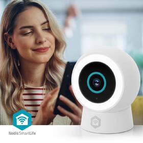 IP kamera Nedis SmartLife WIFICO14CWT, vnitřní, s reflektorem bílá

 obrázek produktu 12 z 16
