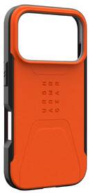 Kryt na mobil UAG Civilian MagSafe na Apple iPhone 17 Pro oranžový

 obrázek produktu 12 z 15