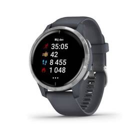 Chytré hodinky Garmin Venu Silver/Blue 

 obrázek produktu 4 z 8