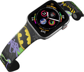 Řemínek Batman na Apple Watch 42/44/45/49 mm - motiv Graffiti 2, černý 

 obrázek produktu 3 z 3
