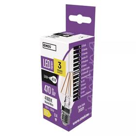 Žárovka LED EMOS Filament, svíčka, 3,4W, E14, neutrální bílá 

 obrázek produktu 2 z 2