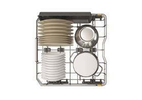 Myčka nádobí Whirlpool W7F HP43 X MaxiSpace nerez

