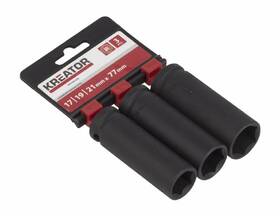 Sada hlavic Kreator KRT095200 17-19-21mm 1/2" (3 ks) 

 obrázek produktu 1 z 1