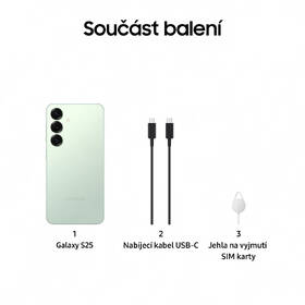 Mobilní telefon Samsung Galaxy S25 5G 12 GB / 512 GB zelený

 obrázek produktu 8 z 17