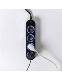 Kabel prodlužovací Shelly Powerstrip 4,4x zásuvka s měřením spotřeby, Wi-Fi černý

 obrázek produktu 3 z 6