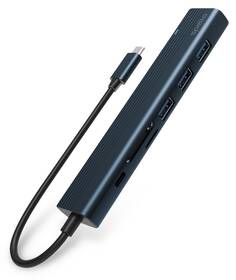 USB Hub Spello by Epico 7in1 USB-C Slim černý

 obrázek produktu 3 z 5