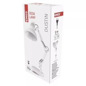 Stolní lampička EMOS DUSTIN bílá

 obrázek produktu 8 z 8