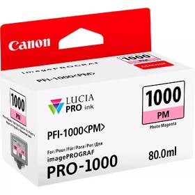 Inkoustová náplň Canon PFI-1000 PM, 80 ml, foto purpurová 

 obrázek produktu 1 z 2