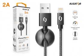 Kabel Aligator Premium USB/Lightning, 2m černý

 obrázek produktu 7 z 8