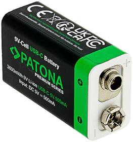 Baterie nabíjecí PATONA PREMIUM LR22, 400mAh, nabíjecí baterie 2ks 

 obrázek produktu 1 z 3