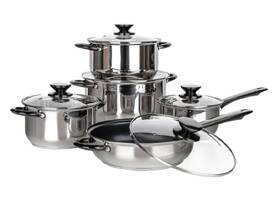 Sada nádobí BANQUET SWING Black, 10 ks nerez

 obrázek produktu 4 z 4