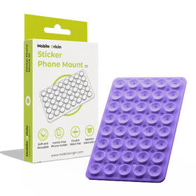 Držák na mobil Mobile Origin Sticker Phone Mount O1 fialový

 obrázek produktu 6 z 6