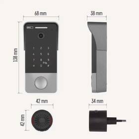 Videozvonek EMOS GOSMART IP-21PoE (keypad) šedý

 obrázek produktu 9 z 16
