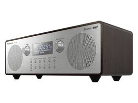 Radiopřijímač s DAB+ Panasonic RF-D100BTEGT hliník
