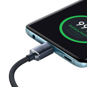 Kabel Baseus Crystal Shine Series USB-C/USB-C 100W 1,2m černý

 obrázek produktu 3 z 10
