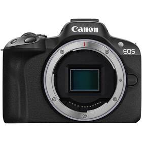Digitální fotoaparát Canon R50, tělo černá barva
