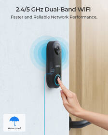 Videozvonek Reolink VIDEO DOORBELL Wi-Fi černý

 obrázek produktu 1 z 9