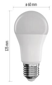 Chytrá žárovka EMOS GoSmart A60 11 W E27 ZigBee RGBCCT 

 obrázek produktu 3 z 4