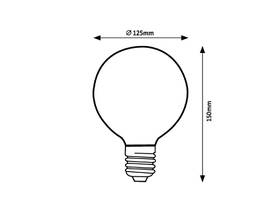 Žárovka LED Rabalux E27, 5W, 1 800 K 

 obrázek produktu 6 z 6